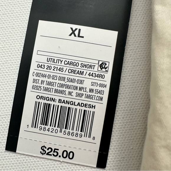 Original Use Men's 8" Utility Cargo Shorts Size XL - Picture 7 of 11